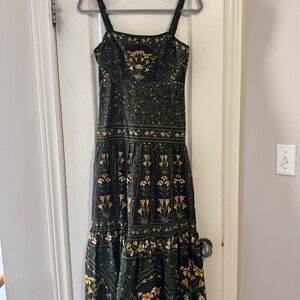 Farm Rio floral arch dress
